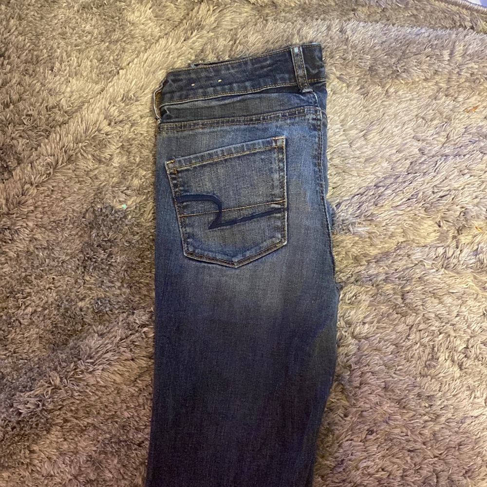 Vintage low rise American eagle jeans